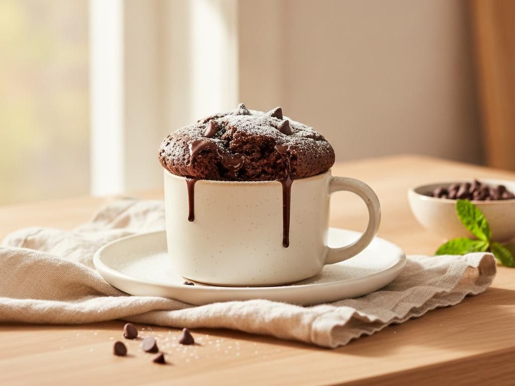 Quick Chocolate Mug Muffin